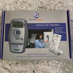 Smart Shopper Grocery List Organizer (SS101)